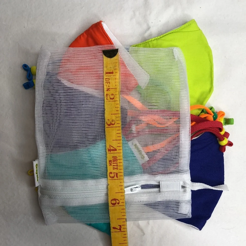 NEW Crayola Re-Usable Children’s Face Masks, 5 Colors, Includes Laundry Bag